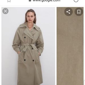 Zara Tan Trench Coat